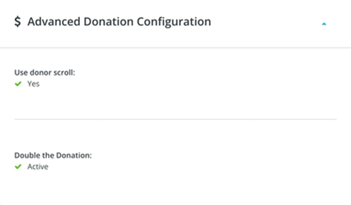 5 - Advanced Donation