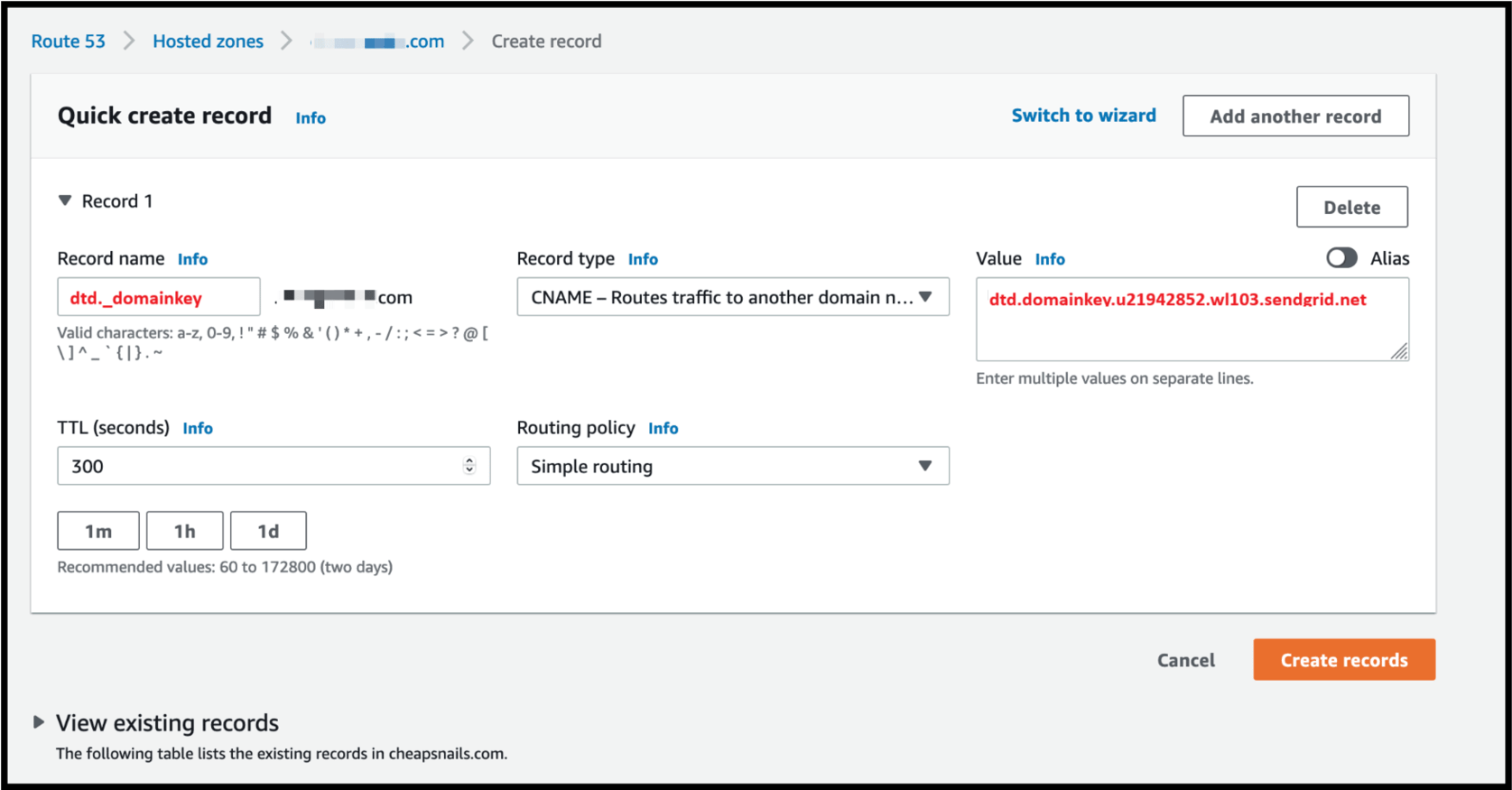 Setting Up Your DNS Records with Amazon Route 53