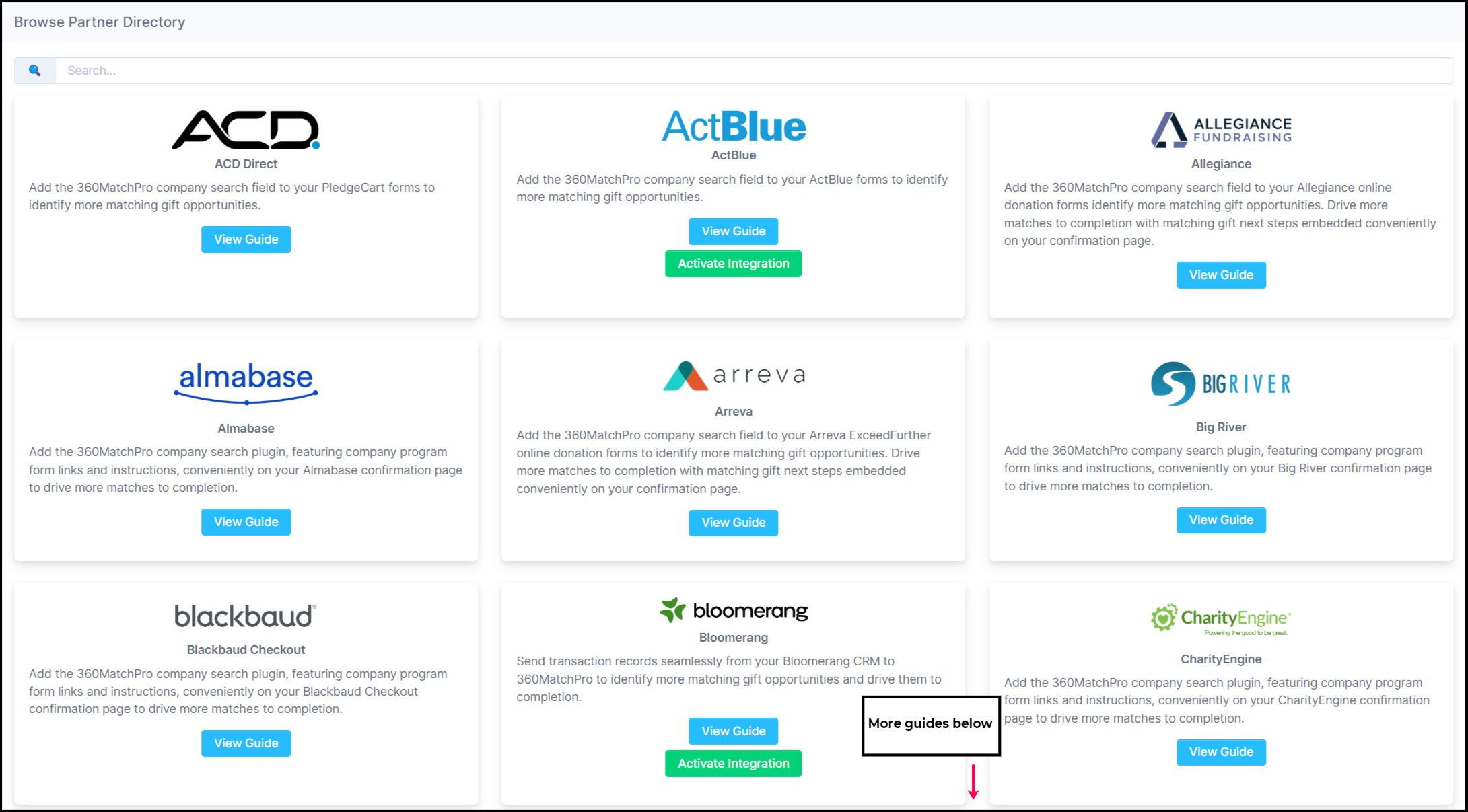 Getting Started: Integration Configuration