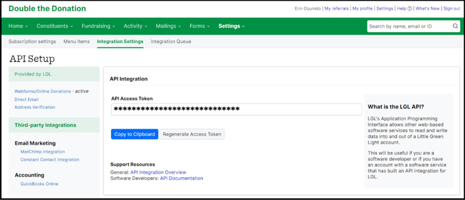 dtd-little-green-light-API-setup